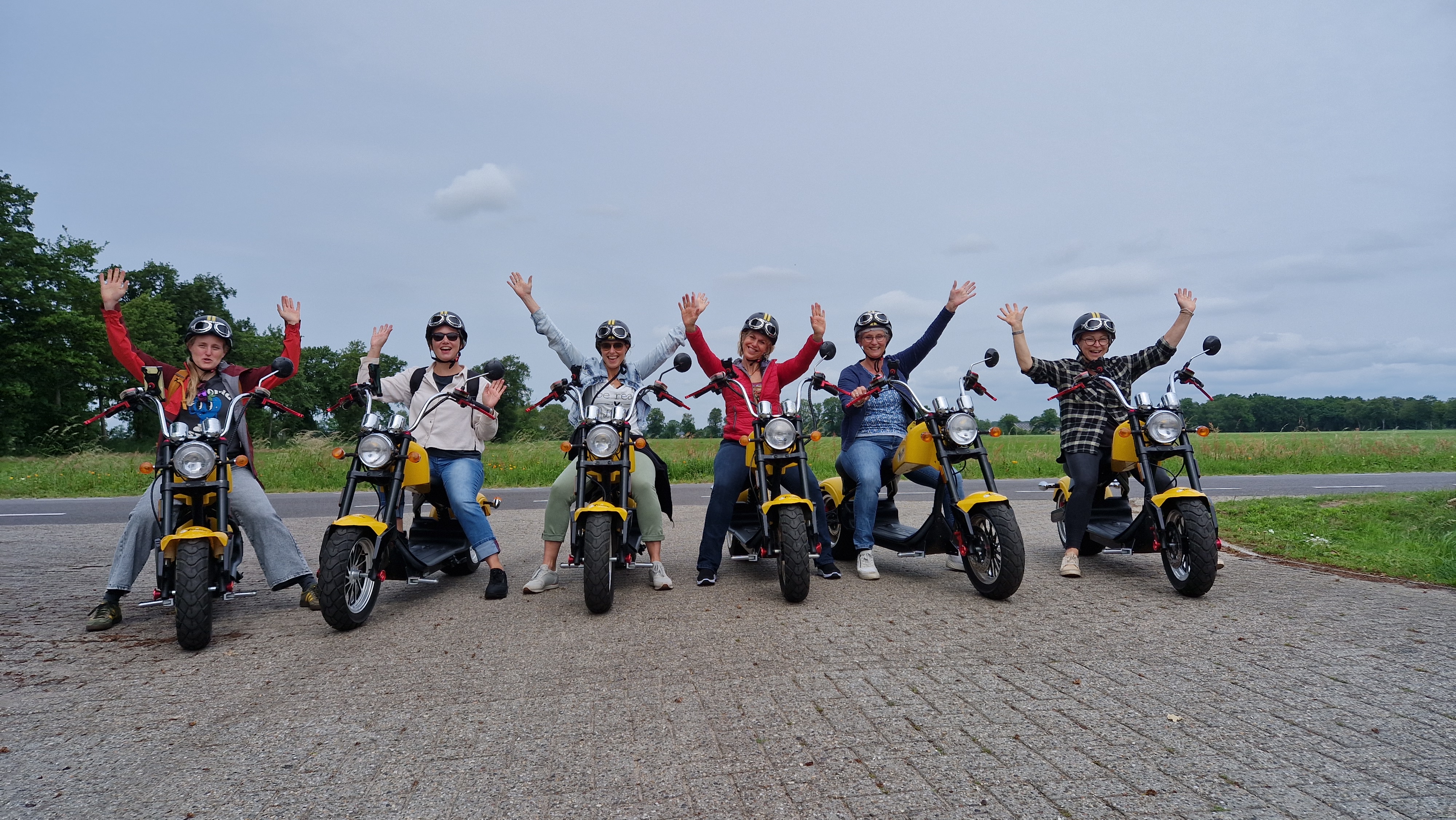 E-chopper verhuur E-Yellow Ommen