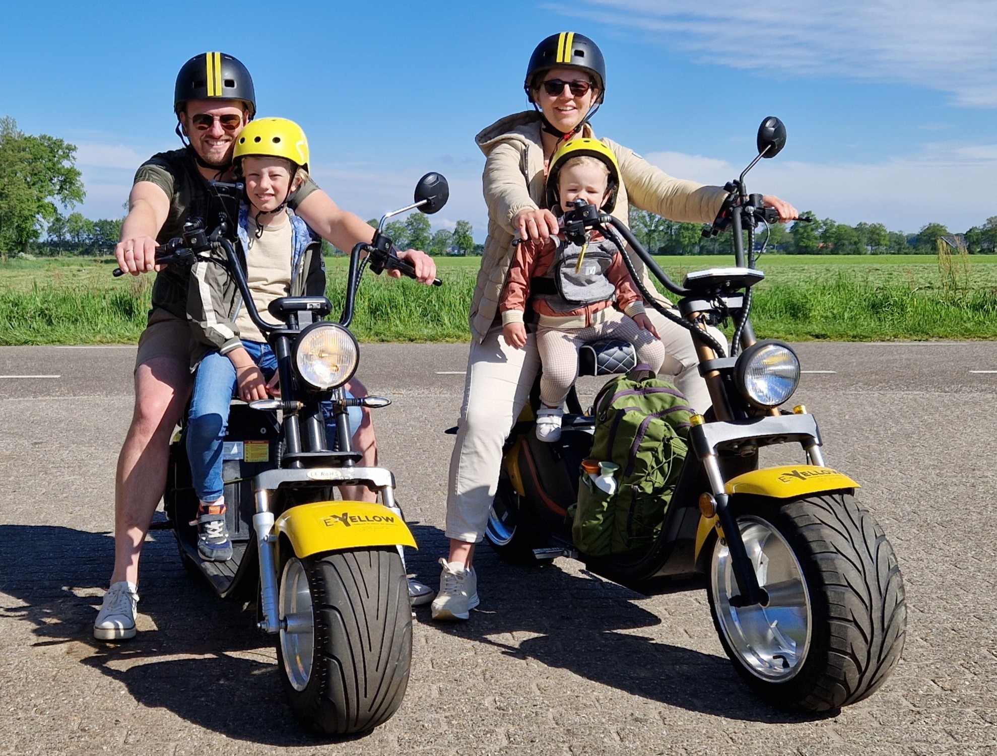 E_Yellow_E_chopper_verhuur