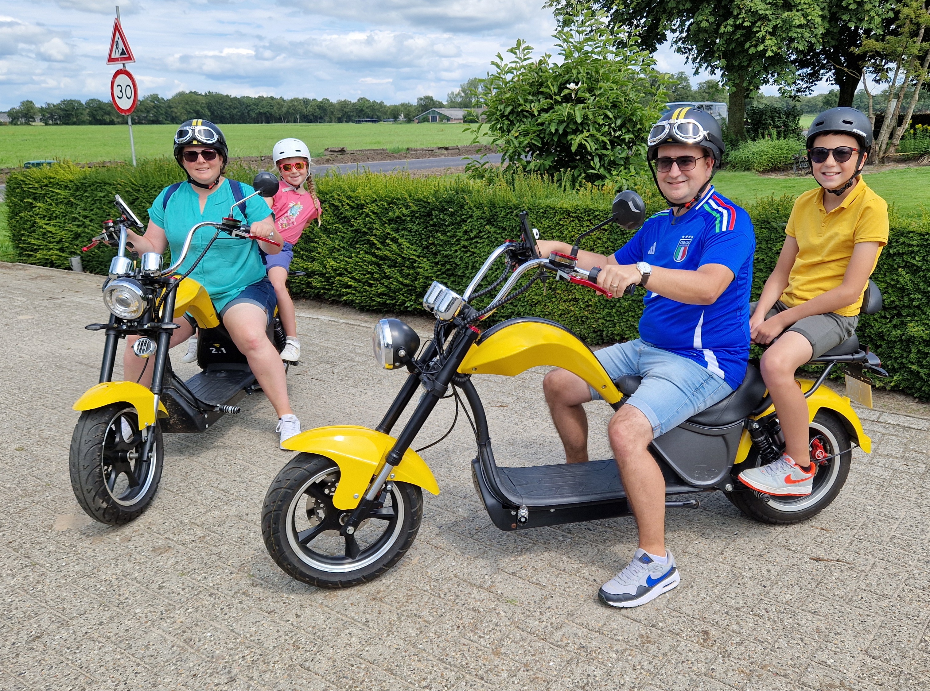 E_Yellow_E_chopper_verhuur