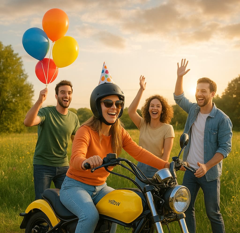 Jarig E-Yellow trakteert