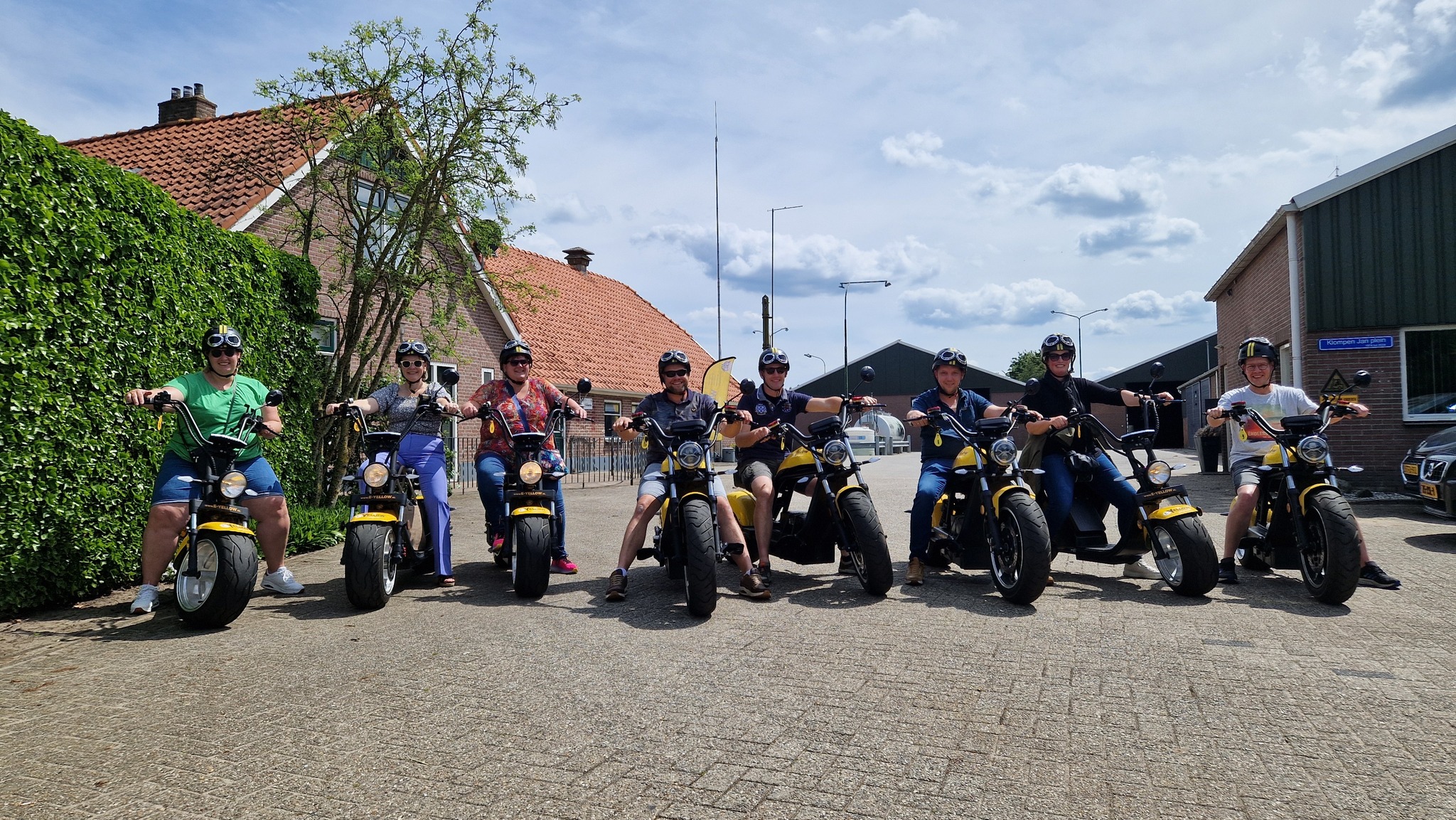 E-Yellow E-chopper vehuur