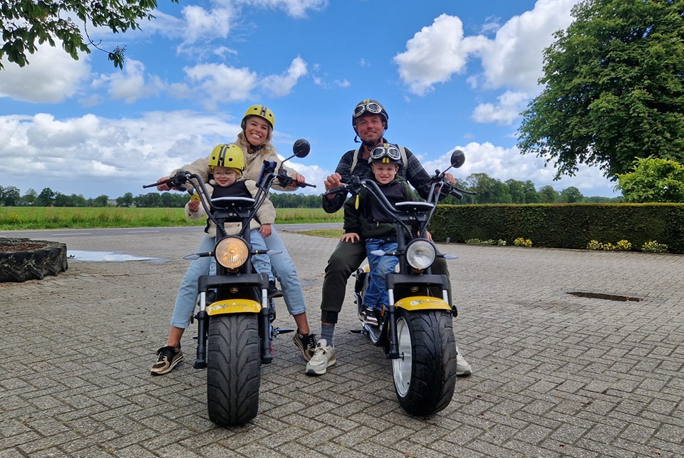 E-Yellow E-chopper vehuur