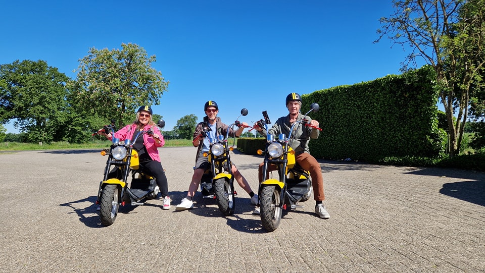 E-Yellow E-chopper vehuur