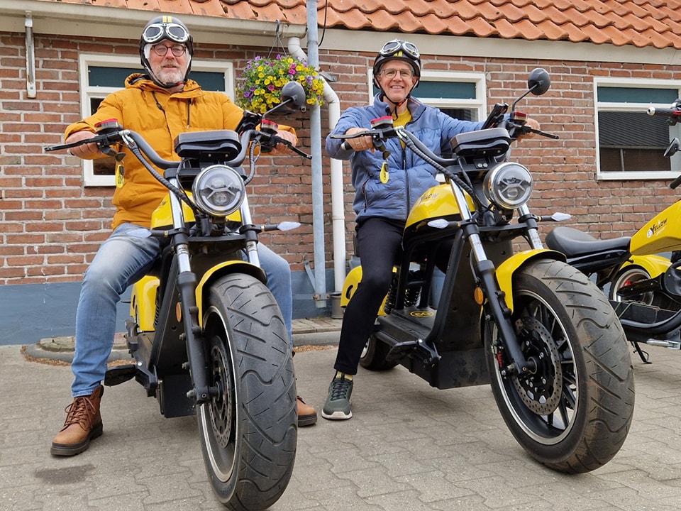 E-Yellow E-chopper vehuur